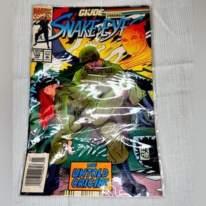 Original 1994 Edition G.I. JOE, A REAL AMERICAN HERO #144 ORIGIN OF SNAKE-EYES